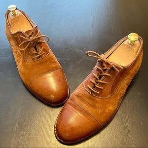 Carlo Fagiani Handmade Bespoke Cap Toe Dress Shoes